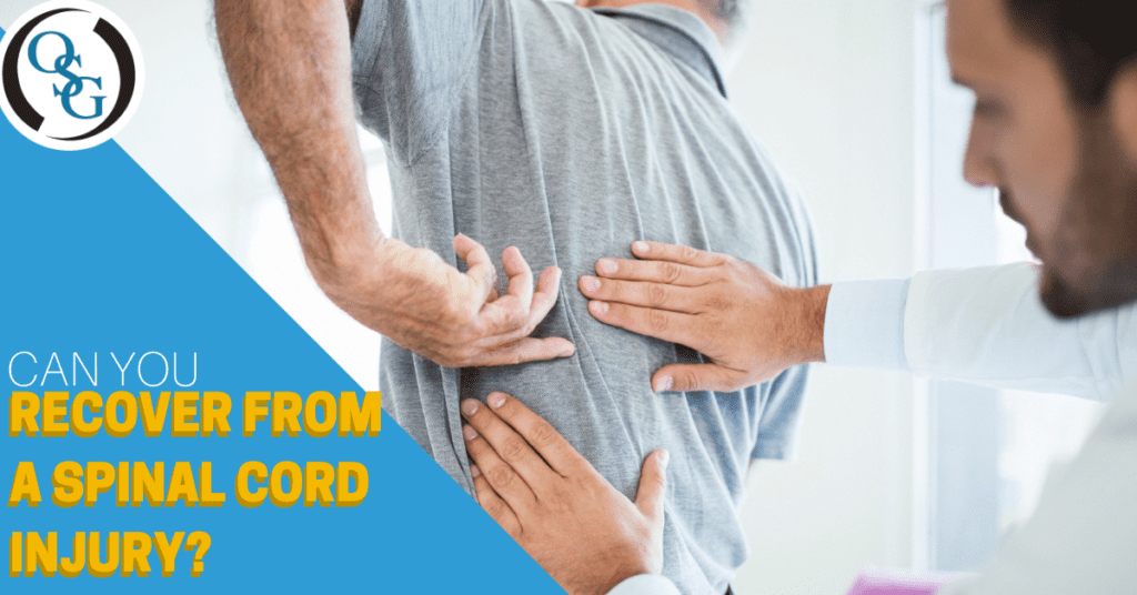 Can you recover from spinal cord injury?